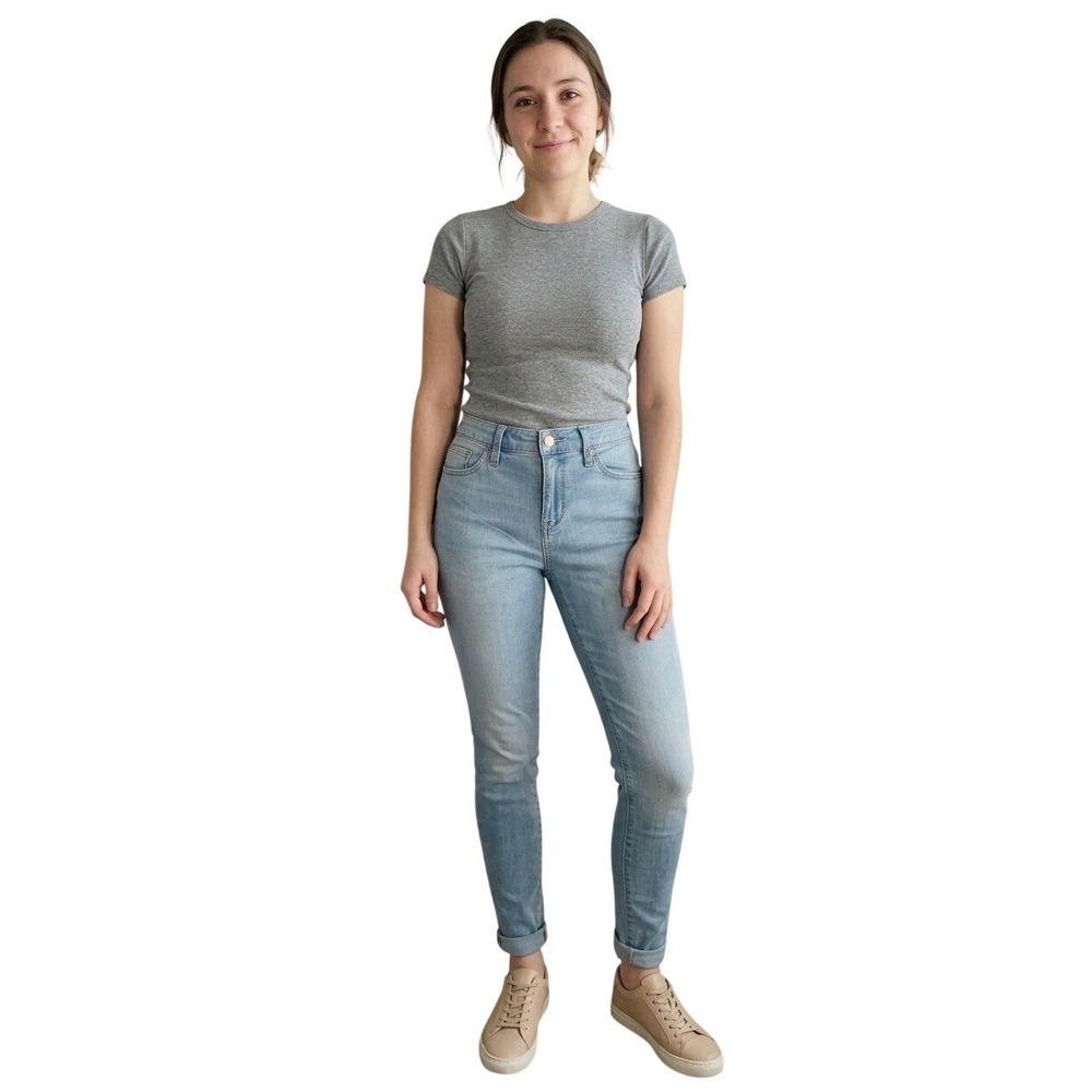 Universal Thread Women's Mid Rise Curvy Skinny Jeans Casual Summer SZ 4/27R NEWT